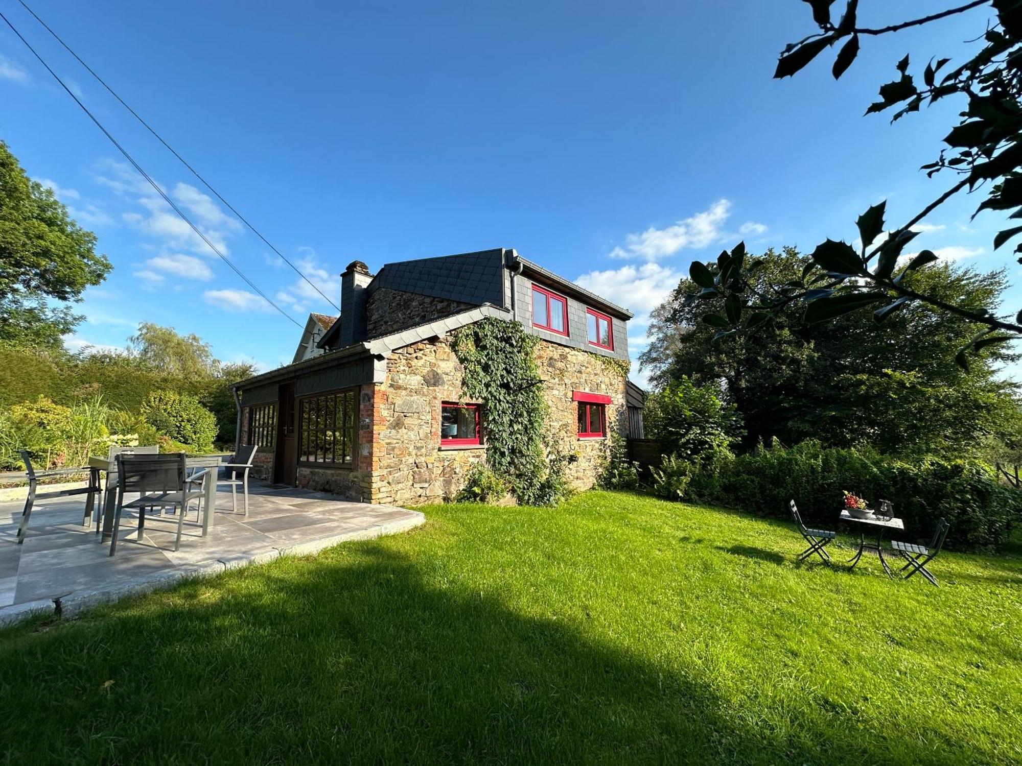 Little Roua Ardenne Cottage 4 Pers Stoumont Exterior foto